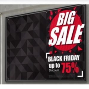 Lona tensada en estructura 2x1